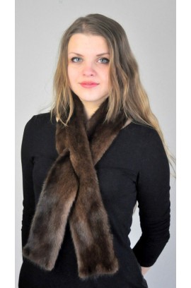 Scandinavian mink fur scarf